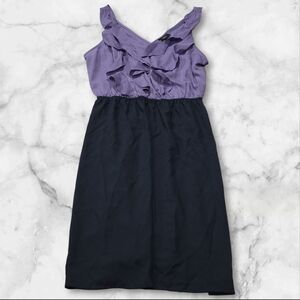 Mossimo Supply Co. NWT Purple & Navy Blue Everyday Dress Size Medium (M) A128